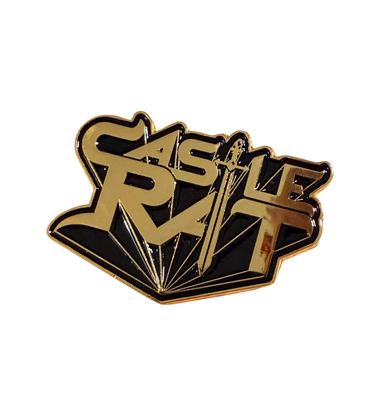 Castle Rat Gold Pins